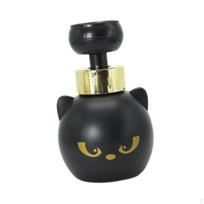 Cat Paw Foam Soap Dispenser Refillable Container 480ml Modern Black Kitten Hand for black