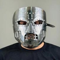 Dr Doom Mask Limited Edition Mask Supervillain Cosplay Accessory Mask Gift white