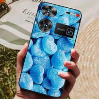 For ZTE nubia Z60 Ultra Case Z 60 Ultra Cool Painted Silicone TPU Soft Cover for ZTE nubia Z60 Ultra Cases Protective Shells Bag nubia Z60 Ultra blue