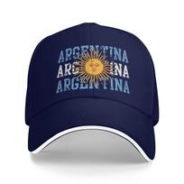 Las malvinas argentina soccer football Headwear Baseball Cap Unisex Fashion  Hats Cap Adjustable Sun Cap One Size blue