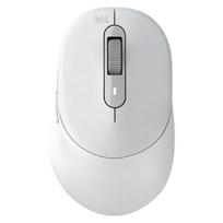 Lenovo Xiaoxin M4 Dual Mode Wireless Mouse, Bluetooth 5.0 & 2.4G Ergonomic Silent Office Mouse, 3 Adjustable DPI Multi-Device Portable Mice balta