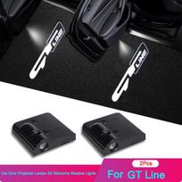 LED Car Door logo Projector Lamps Welcome Light For KIA GT LINE K2 Sportage Stinger Sorento Ceed soul sorento VENGA KX5 K3 K4 K5 tclvr60