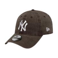 New Era 9FORTY series MLB New York Yankees retro washed brimless cotton baseball cap men's brown 15131652 ruda