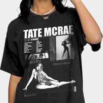 Tate McRae Vintage Concert Fan T-Shirt S-5XL XXXXL white