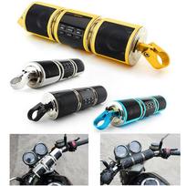 Motorcycle EDR Audio Speaker Water Resistant Motorbike Stereo FM Radio AUX USB TF Card Bluetooth-compatible MP3 Player MT487 sidabras