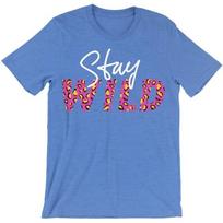 Ben Azelart Stay Wild Merch 2025 Tee Tshirt Merch Unisex Short Sleeve Tee Unisex Tops Clothes Causal Female Y2k Tops S pink