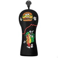 Wood Headcover Fleece Lined Driver Head Cover PU Leather Golf Ut