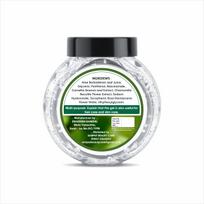 SAMPUT 100% Pure Aloe Vera Gel for Hair and Skin care – Natural Ingredient| Vitamin E | Strengthens Hair Roots | No Alcohol, No Paraben with 200g gray