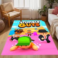 Stumble Guys Adventure Area Rug Suitable for Balcony Dormitory Kitchen Dining Room Antislip Carpet Office home decor 100cmx120cm