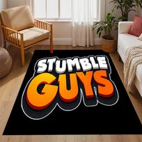 Stumble Guys Adventure Area Rug Suitable for Balcony Dormitory Kitchen Dining Room Antislip Carpet Office home decor 100cmx120cm