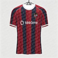 26-27 Unisex Levante UD Namų futbolo marškinėliai 3D spausdinti trumpomis rankovėmis Sportiniai patogūs marškinėliai Tokie patys suaugusiems Šeimai Vaikams T-shirt XXXL black