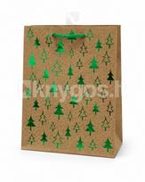Kalėdinis dovanų maišelis „Christmas Tree“, 22,9 cm