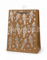 Kalėdinis dovanų maišelis „Christmas Nutcracker“, 22,9 cm
