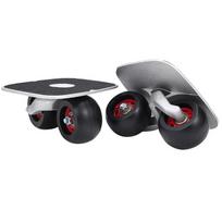 Aluminum Kick Scooter Deck With 4 Wheels Adults Kids Drift Board Style Street Skating Lightweight Portable Skateboard Tool gray