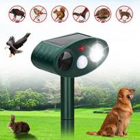 And Ultrasonic Cat Dog Solar Repeller With Infrared Sensor 708b blinking model
