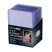 Platinum Toploader dėklai Pokémon ir kolekcinėms kortoms, 25 vnt., Ultra Pro