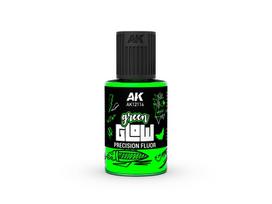 AK Interactive Green Glow fluorescenciniai emalio dažai, 30 ml AK12114