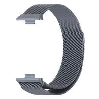 Metalinė apyrankė Huawei Watch Fit 3 Laikrodžio dirželis Su TPU dėklu Ekrano apsauga Minkšta plėvelė Milanese Magnetinė kilpa Laikrodžio apyrankė Fit 3 Apyrankė Huawei Watch Fit 3 gray