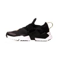 Nike Huarache Extreme Trend Shock Absorbing Durable Low Top Kids Running Shoes Kids sneaker Black Gold AH7826-007 29.5 black