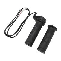 1 Pair Electric Bike Throttle Grip Sensitive Speed Control Universal Throttle Accelerator Handle Grips for Scooter black