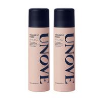Unove Volume Up Hair Fixer Double Set – Long-Lasting Hold & Volume (200ml x 2) beige