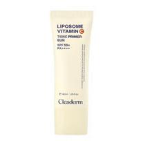 Cleaderm Liposominis Vitaminas C Tonizuojantis Bazinis Kremas Apsaugai nuo Saulės 40ml SPF50+ PA++++ 3)Primer Sun white