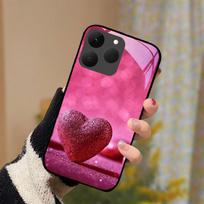 For Realme 15T 15 T 5G Case Luxury Fashion Tempered Glass Back Cover For Realme15T  Shockproof Bumper Funda RMX5111 RMX5112 Etui Realme 15T pink
