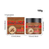 Wood Burning Paste 100g Precision Etching Gel for DIY Branding & Art Creation Beginner-Friendly Burner Paste for Wood Projects red