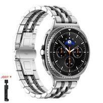 Skirta Samsung Galaxy Watch 8 40/44mm 8 Classic 46mm Metalinis Apyrankė Nerūdijančio Plieno Juosta Riešinė Verslo Laikrodžio Juosta Galaxy Watch 8 40mm gray