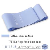5-Piece Fitness Resistance Bands for Glute Lifting, Squats & Yoga gray