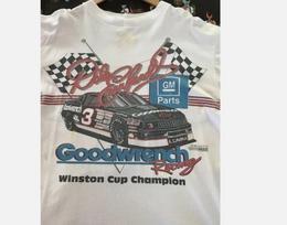 90s Reprint Dale Earnhardt Racing NASCAR Retro Style Men Women T shirt Unisex T-Shirt XXXL gray