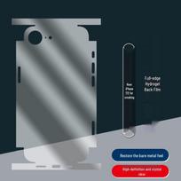 Transparent Back Film for iPhone 12/13/14/15/16/17 Pro Max iPhone 16 Pro Max gray