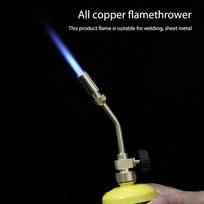 Full Copper Propane Torch Head Pencil Flame MAPP Gas Torch High Temperature Heating Flame Gun for Soldering/Brazing China Mainland