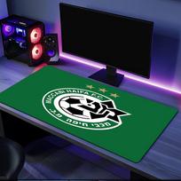 Maccabi Haifa Fc Crest mouse pad, rubber base, esports desk mat, mouse pad for gamers and office use, gaming desk , easy to clean mat 50cmx100cm(19.6x39.4inch)