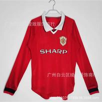 Manchester United Retro Namų Marškinėliai 2007-08 Cristiano Ronaldo 7 Ilgomis Rankovėmis Šimtmečio Edition Futbolo Marškinėliai Medium