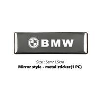 Metal Car Emblem Logo Decorative Stickers Badge Decal Interior For BMW M Performance Alpina M3 M5 M6 X1 X3 X4 X5 G20