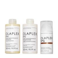 Glotninamasis rinkinys pasišiaušiantiems plaukams, OLAPLEX, 3 vnt.