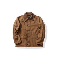 OKO wear-resistant tear-proof hunting trench coat tooling jacket soft canvas medium and long fishing jacket XL
