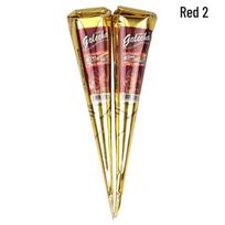 Chna strazdanų vandeniui atspari Golecha pusiau maskuojanti tatuiruočių pasta Red 2 sticks