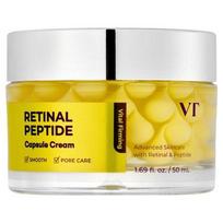 VT COSMETICS Retinal Peptide Capsule Cream - Intensive Firming & Anti-Aging Treatment Cream 50ml yellow
