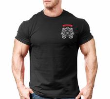 CrossFit No Pain No Gain T-Shirt Mens Gym Training Boxing Bodybuilding MMA Top 4XL black