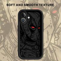 Soft Cover Case for iPhone 13 12 11 Pro Max XR 15 16 14 Plus 16e XS Max 17 Air Marvel Ironman Deadpool iPhone 15 beige