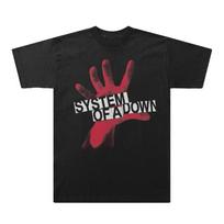 System Of A Down Grupės SOAD Grafinis 2026 Marškinėliai Medvilniniai Unisex Vyriški Moteriški Marškinėliai Y2k Per dydį Vintažiniai Marškinėliai Gerbėjams Dovanos XL brown