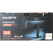 IŠPARDAVIMAS. GIGABYTE MONITOR 34" MO34WQC EK | IŠPARDAVIMAS. IŠPARDAVIMAS. | MO34WQC EK1 | 34 " | OLED | WQHD | 175 Hz | 0.03 ms | 3440 x 1440 pixels | 250 cd/m² | HDMI ports quantity 2 | Warranty 36 month(s) | PAŽEISTA PAKUOTĖ, DEMO | MO34WQC EK1SO