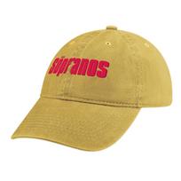 The Sopranos Cowboy Hat Derby Hat Hats Baseball Cap Caps Hard Hat Cap For Men Women's Adjustable šviesiai geltonos spalvos