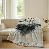 Movie G-Game of T-thrones Blanket For Sofa Office Bed Plane Travel Sleep Read Relax Camping Soft And Warm Size: 180*230cm, Weight: 280 GSM
