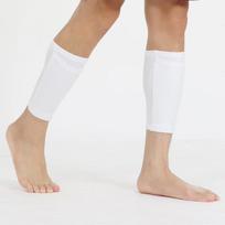 Running Sports Foot Sock Football Shin Guard Two-Piece Set Power Strip No Sole Soccer Socks Leg Protector Fixed Army Green(White socks) / One size(Adult) žalia/balta