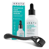 Arata Hair Growth Serum (30ml) & 0.5mm Derma Roller ( 1 N )