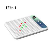 9 viename daugiafunkcinis išmanusis stalo žaidimas Elektroniniai šachmatai Backgammon, Go, Tic-Tac-Toe, Whack-a-Mole rinkinys vaikams, šeimai, stalviršiui white