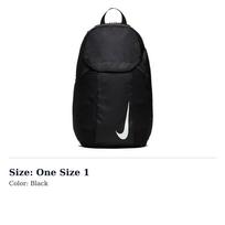 Nike Kuprinės Juodos BA5501-010 One Size 1 juoda